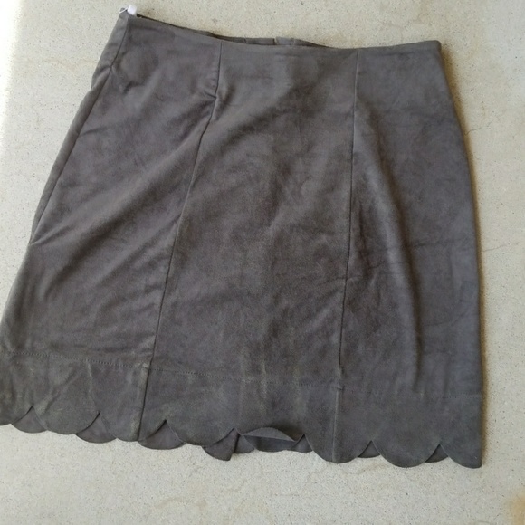 Altar'd state button up scallop skirt - Picture 4 of 4